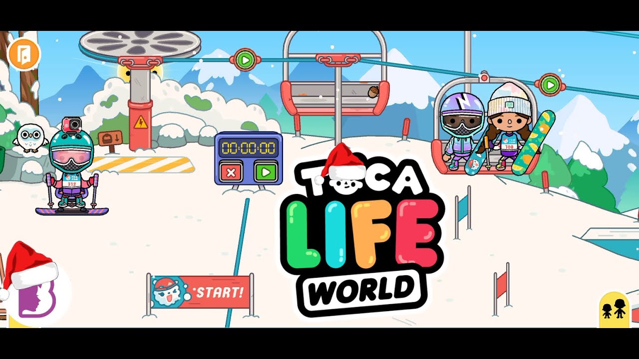 Toca Life World: Prvi dan na zimovanju