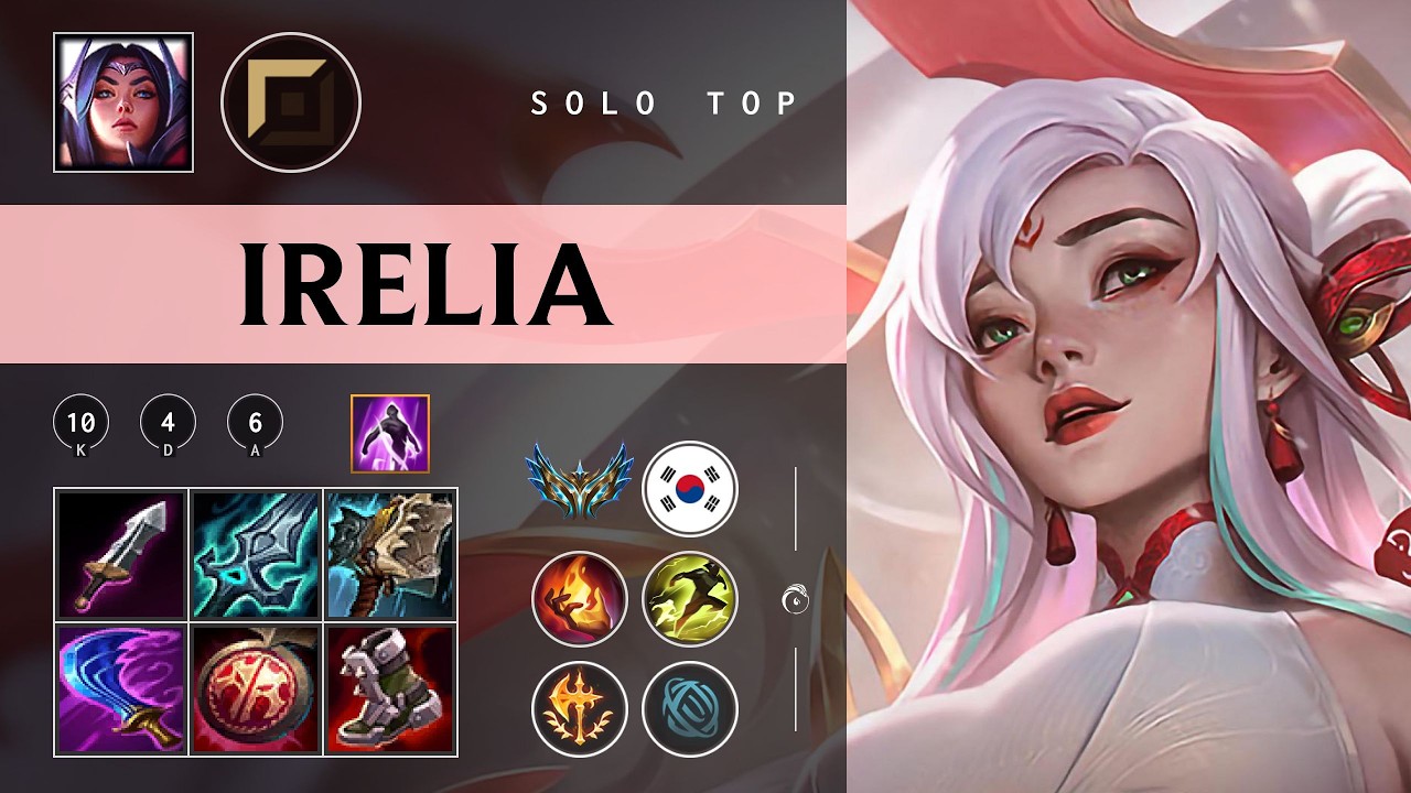 Irelia Top vs Camille - KR Challenger Patch 26.03