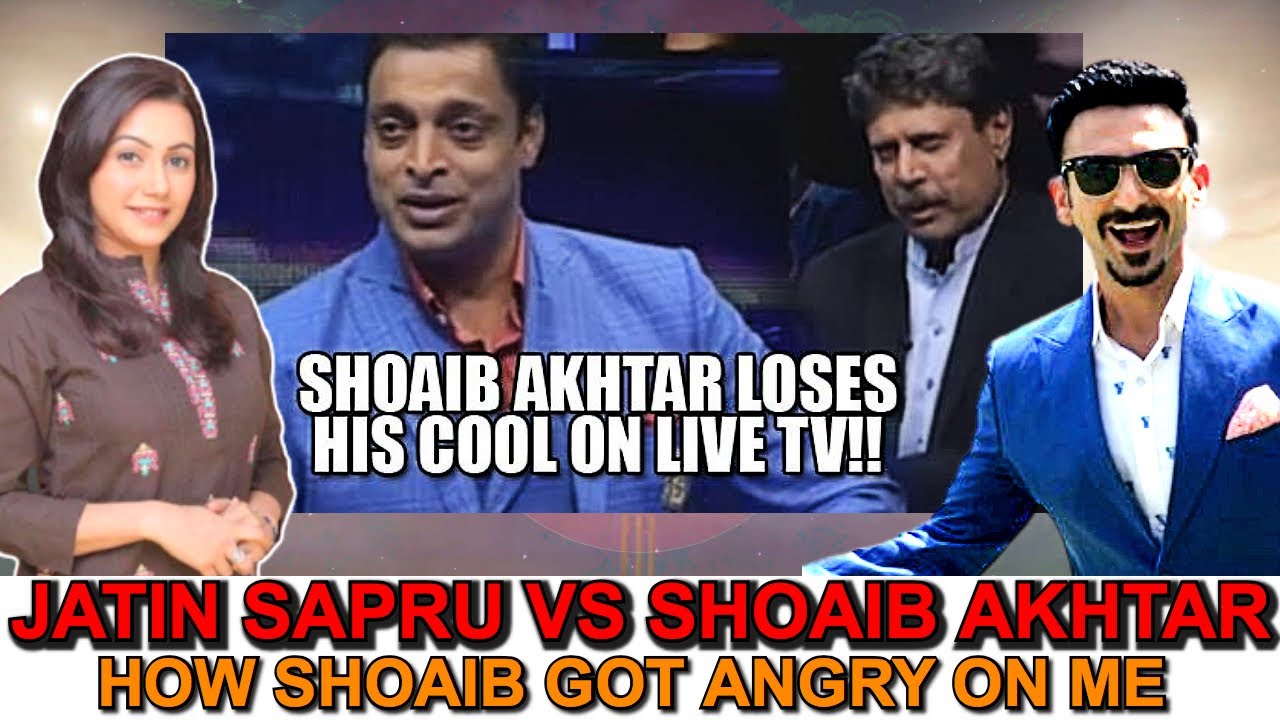 Jatin Sapru vs Shoaib Akhtar - The Background Story | Cric Cast with Sawera Pasha