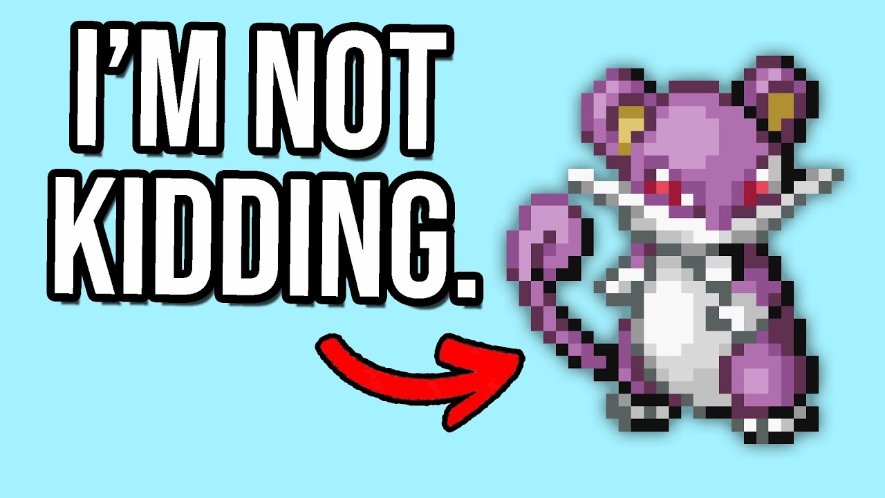 Rattata is Usable in Gen 3 OU.