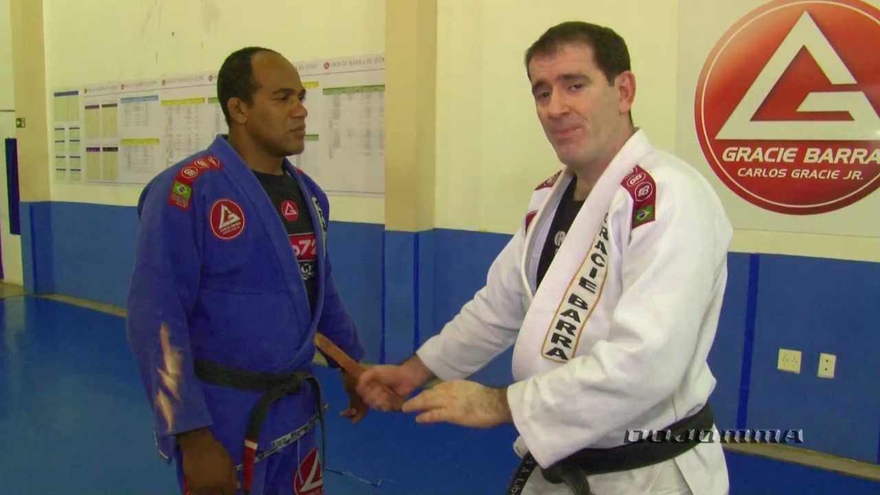 Defesa pessoal Jiu Jitsu - ataque de faca