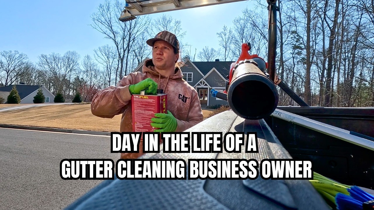 Day In The Life Of A Gutter Cleaning Business Owner