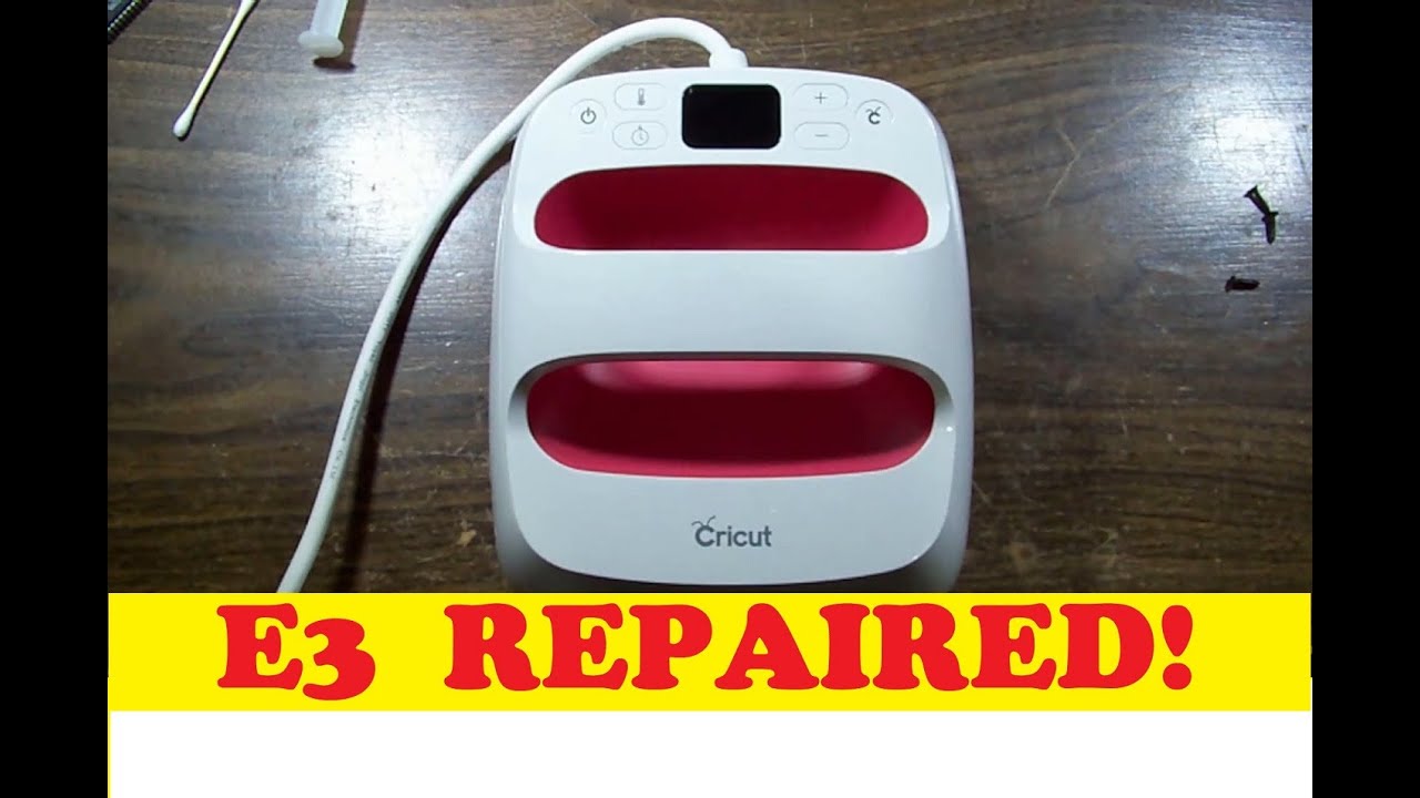 FINALLY!!  Cricut Easypress 2 E3 REPAIR!