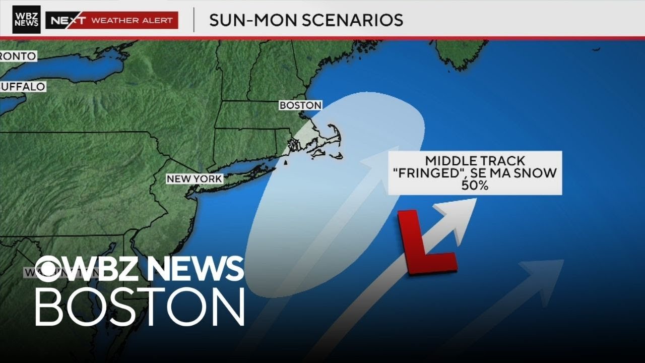 Major snowstorm possible on Monday? Meteorologists talk forecast odds, Friday's winter weather.