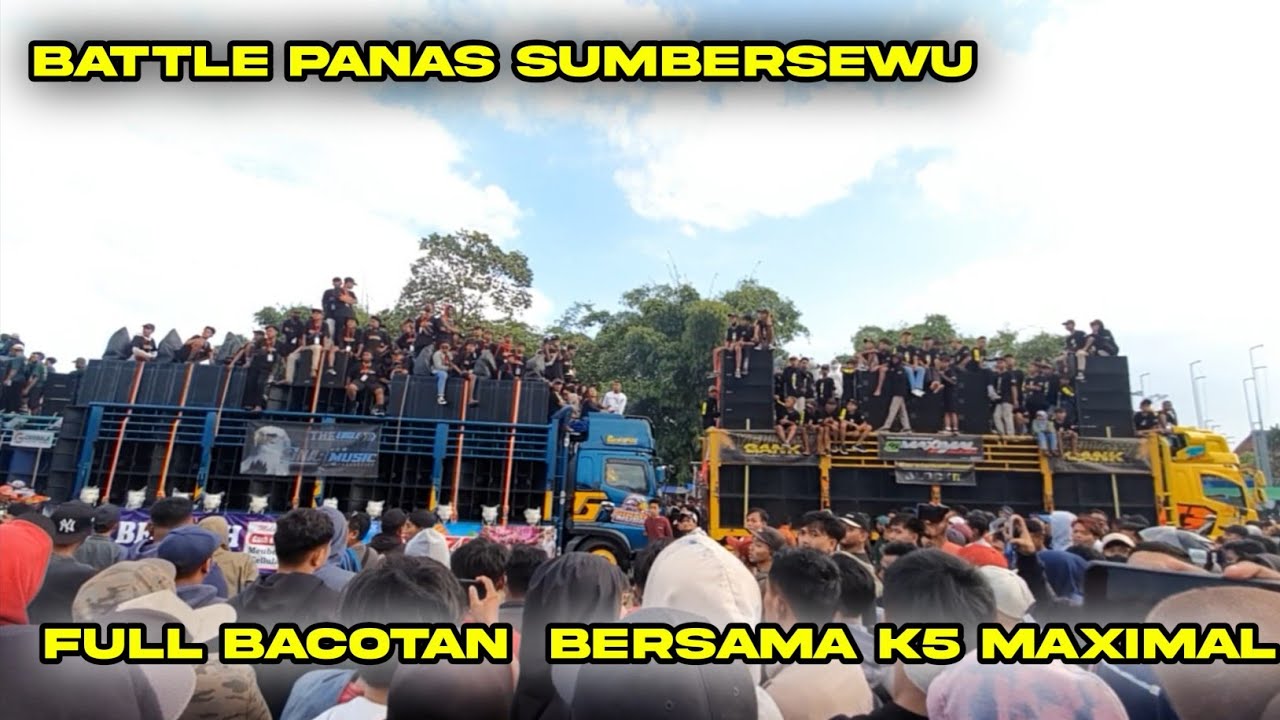 Full Bacotan Bersama K5 Maximal - Battle Seluruh Sound di Lapangan Sumbersewu