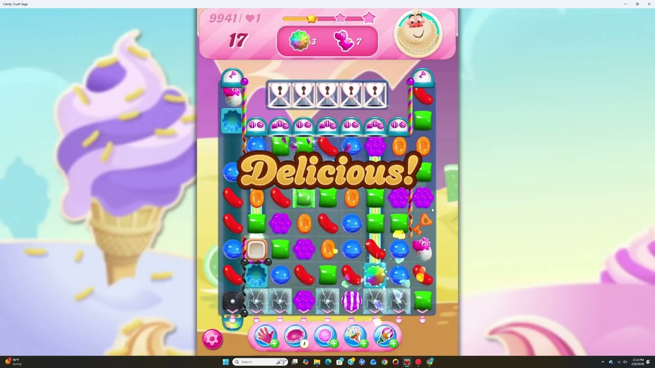 Level 9941 Candy Crush Saga! No Boosters