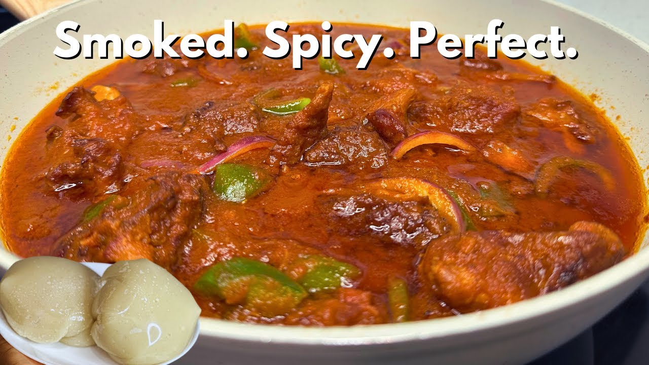 Ghana’s Best Smoked Turkey Stew – Spicy, Rich & Full of Flavor | Perfect with Rice or Banku