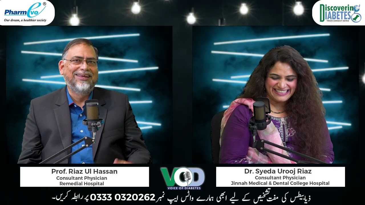 Prof. Riaz ul Hasan - Voice of Diabetes - Episode 10 - PharmEvo