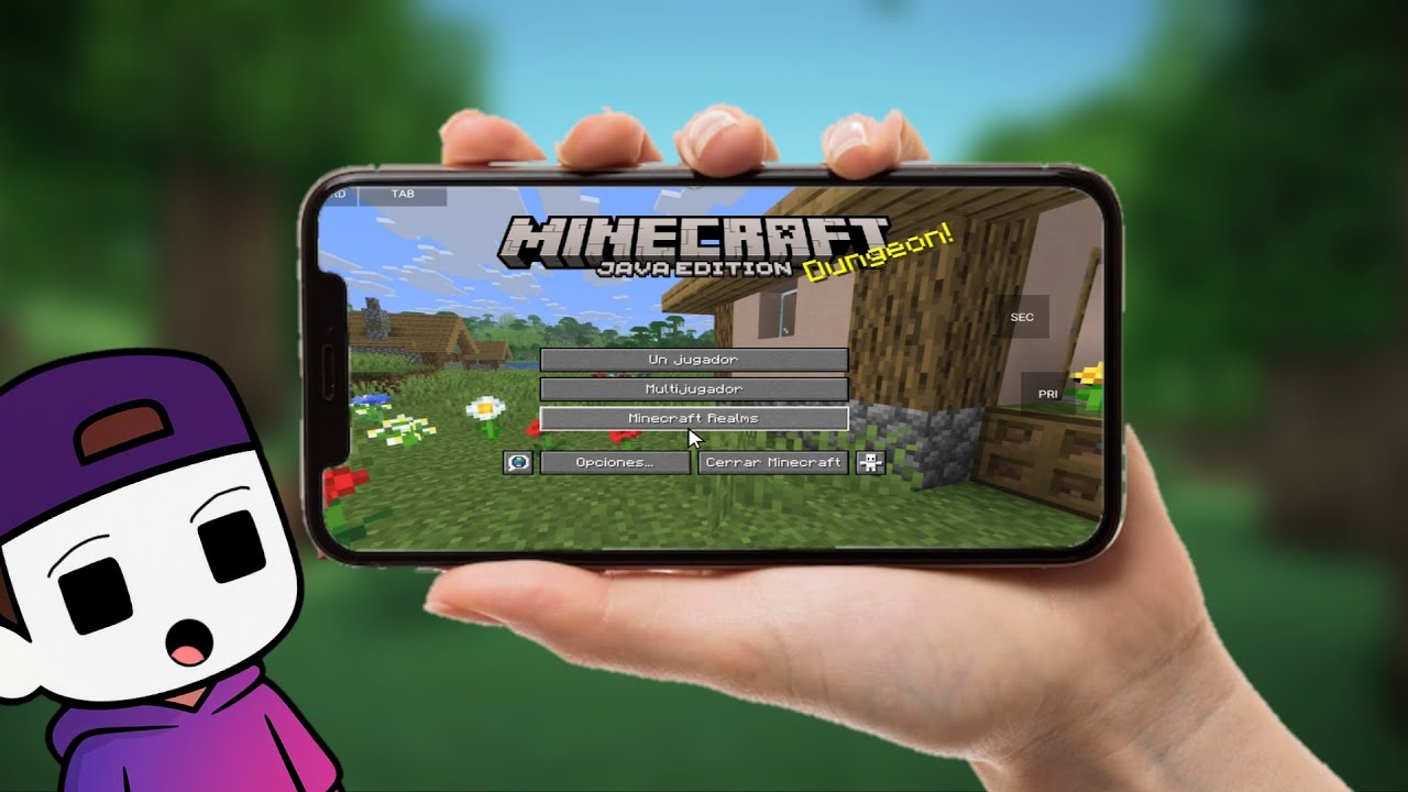 DESCARGA MINECRAFT JAVA EN CELULAR🤩||DRAXZMC||