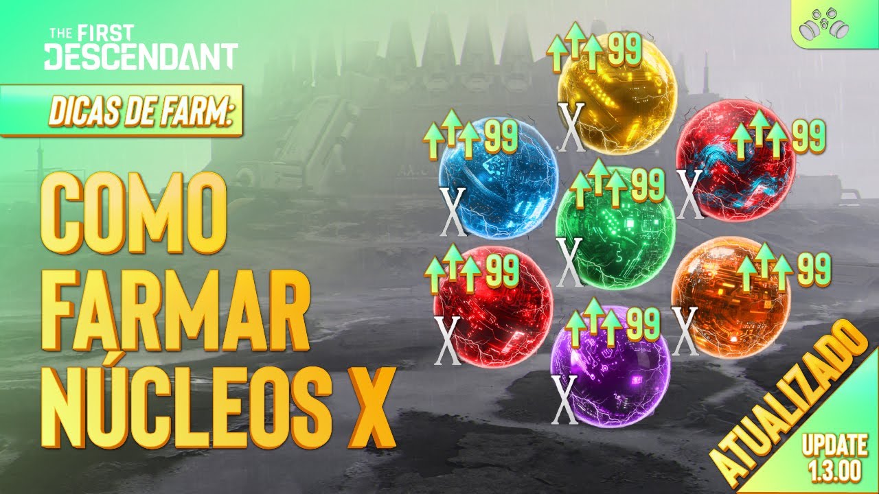 The First Descendant: Tudo Sobre Núcleos das Armas – Como Pegar Núcleos Nível X Pra Sua Arma.