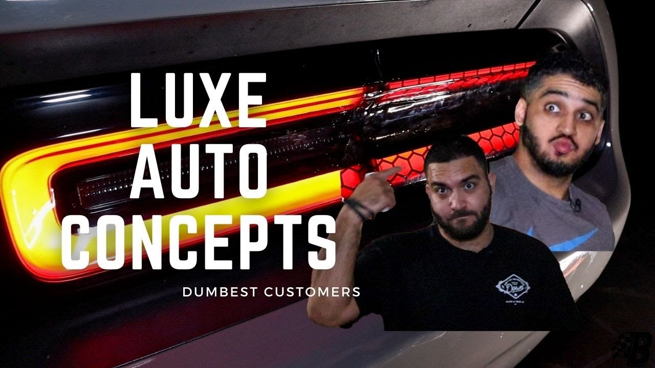 Luxe Auto Concepts Honeycomb Tints | Install on Scat Pack Challenger... Twice.