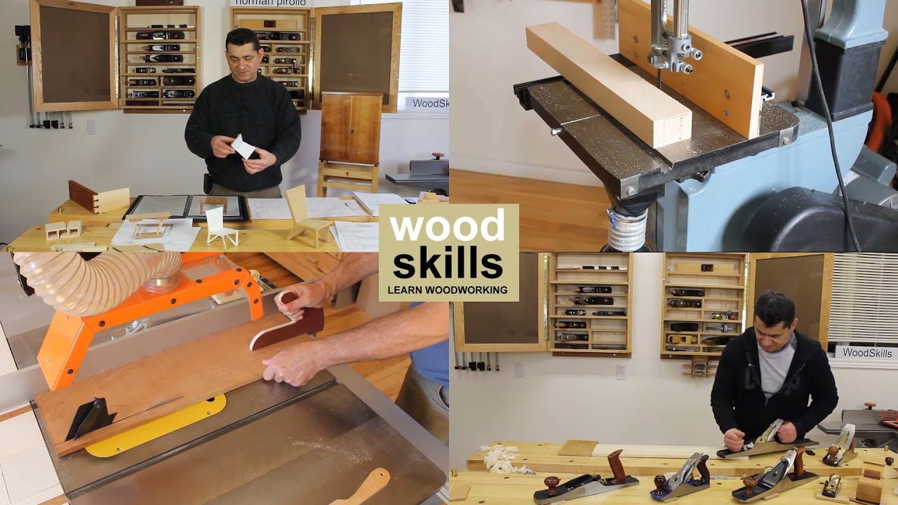 WoodSkills Woodworking School. Learn woodworking with online woodworking classes.