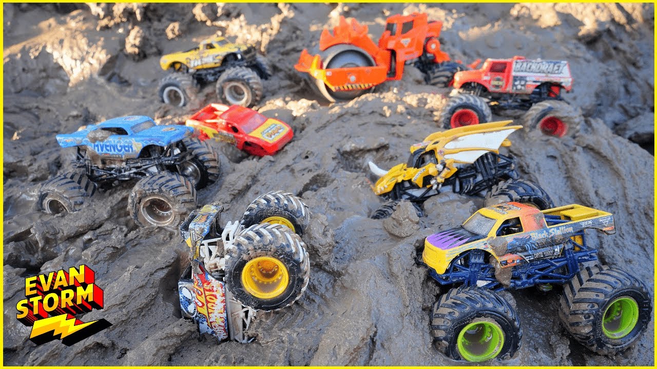 Monster Truck Monday: Monster Jam Trucks Play in the Mud Arena
