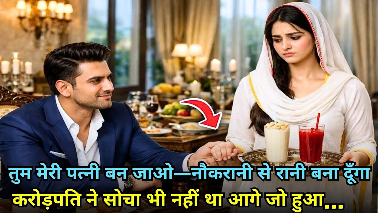 तुम मेरी पत्नी बन जाओ—नौकरानी से रानी बना दूँगा—करोड़पति ने सोचा भी नहीं था आगे जो हुआ…
