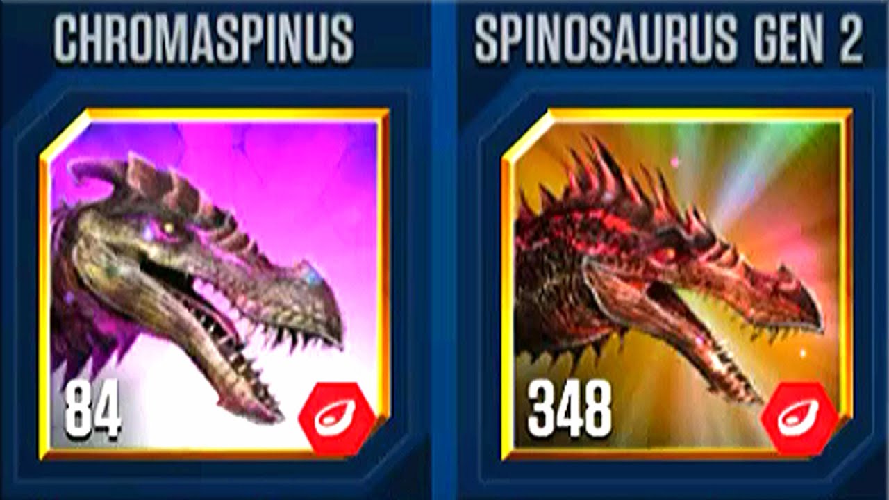 CHROMASPINUS VS SPINOSAURUS GEN 2 OPEN 25 PACK | HT GAME