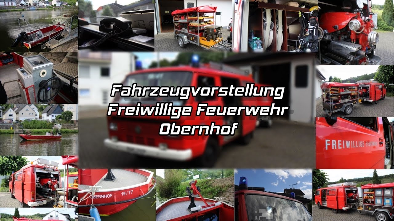 Fahrzeugvorstellung Freiwillige Feuerwehr Obernhof ||| Einsatzfahrten Bad Ems |||
