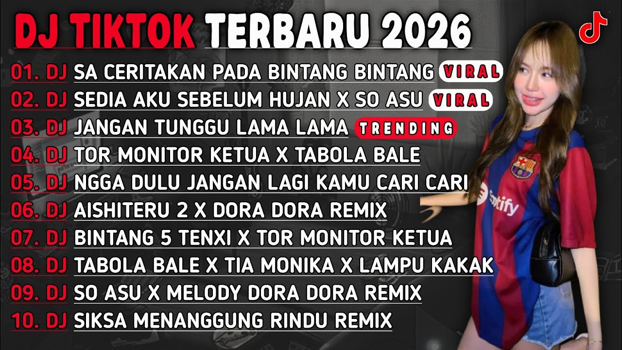 DJ TIKTOK TERBARU 2025🎵DJ SA CERITAKAN PADA BINTANG BINTANG 🎵DJ SEDIA AKU SEBELUM HUJAN X SO ASU🔥