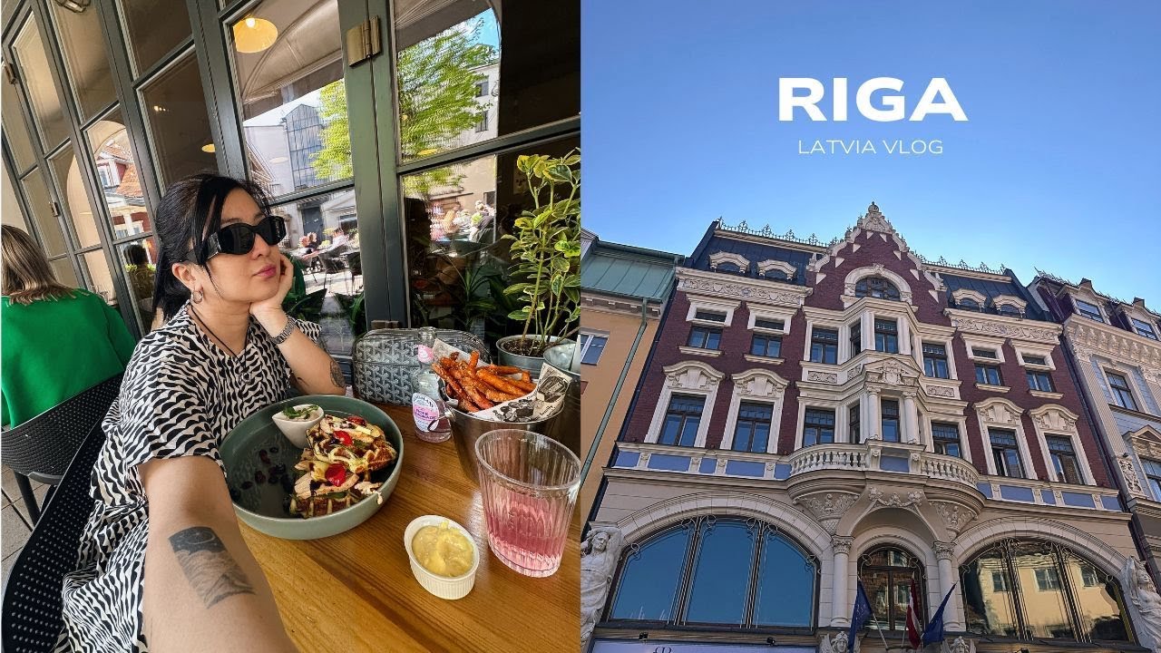 Riga Vlog 🇱🇻 | work trip, old town, & lots of eating