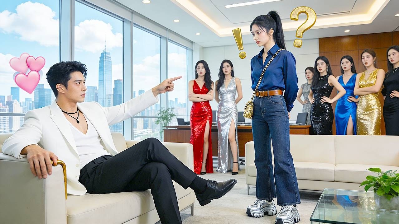 The cold CEO had NO interest in women, until he met his stunning new bodyguard! 👠🔫