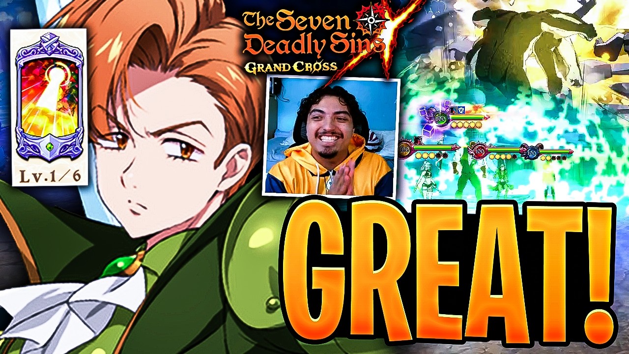 BEST PVE SUPPORT UNIT?! F2P SHOWCASE & SUMMONS STEP UP CHAD KING! | Seven Deadly Sins: Grand Cross