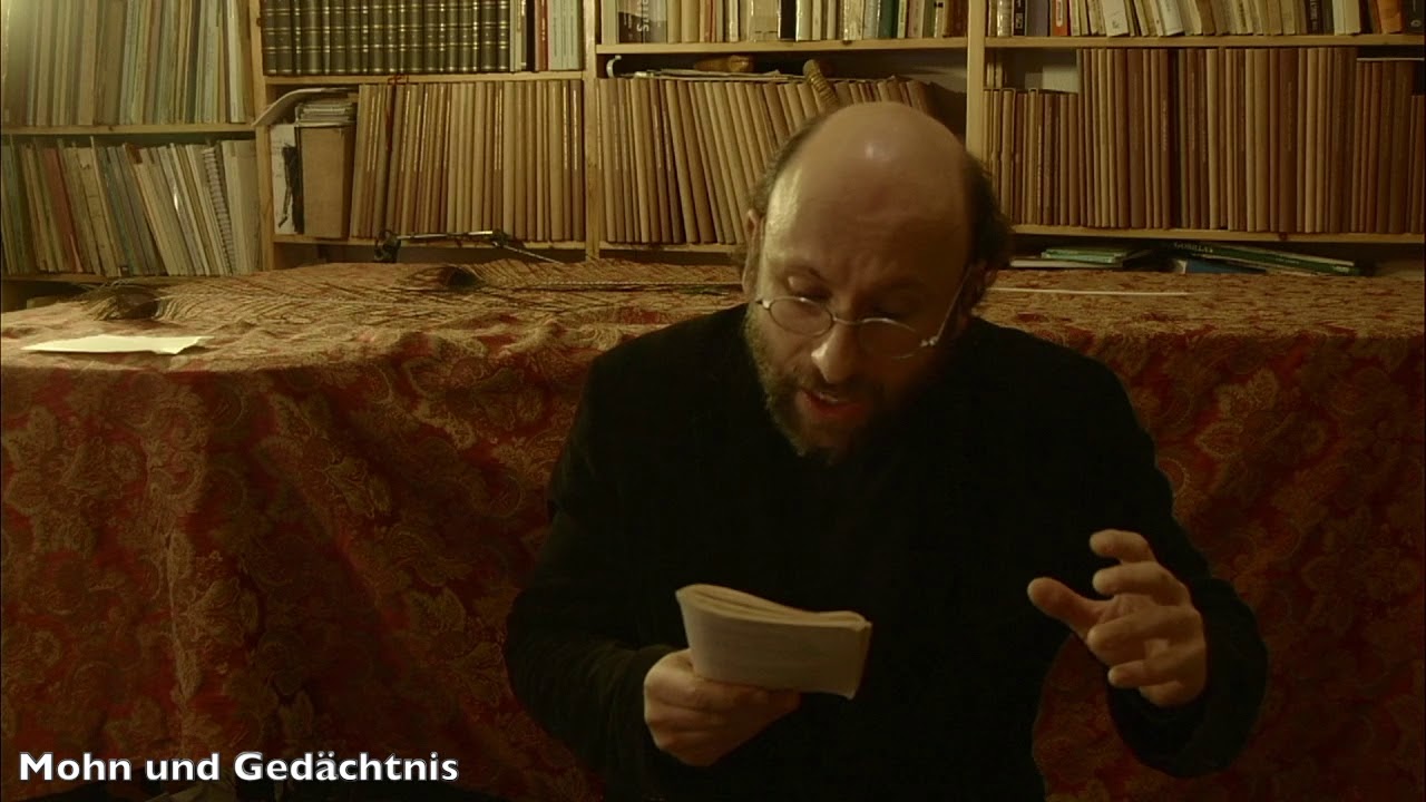 'Mohn und Gedächtnis' (1952) von Paul Celan. Gelesen und gesungen von Matthias Kadar