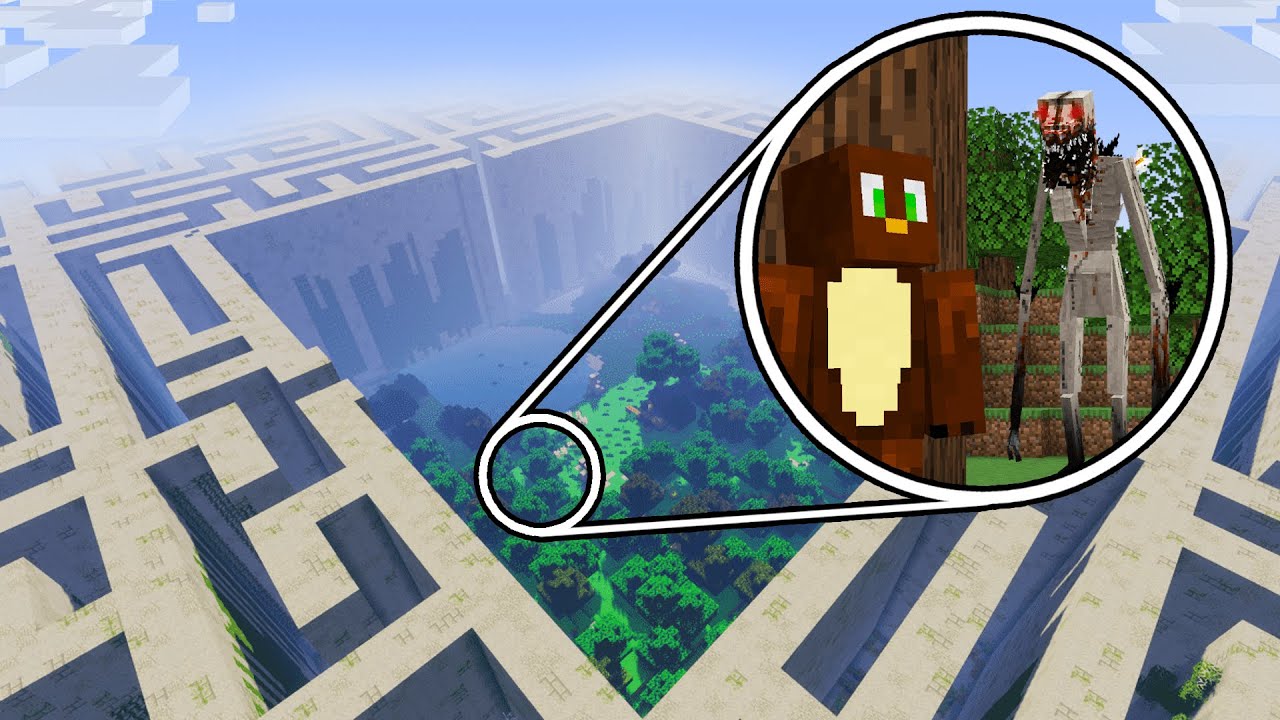 Escaping Minecraft's Scariest Maze with EVERY Dweller