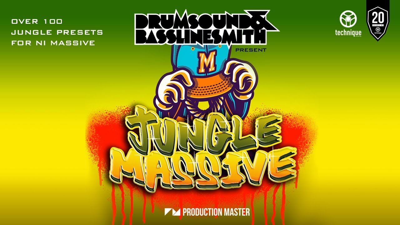 Jungle and DnB Massive Presets - Drumsound & Bassline Smith presents Jungle Massive