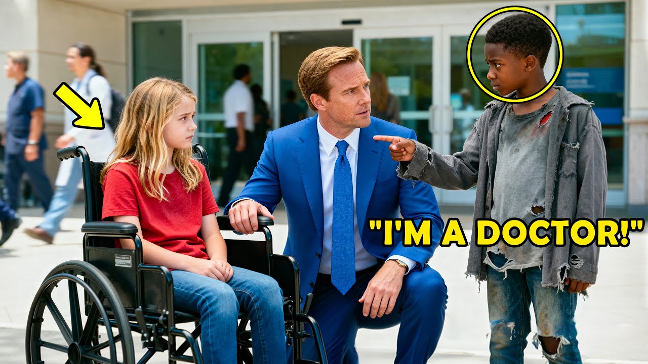 The Beggar Boy Said, ‘I Can Make Your Daughter Walk Again’, The Millionaire Turned and Froze