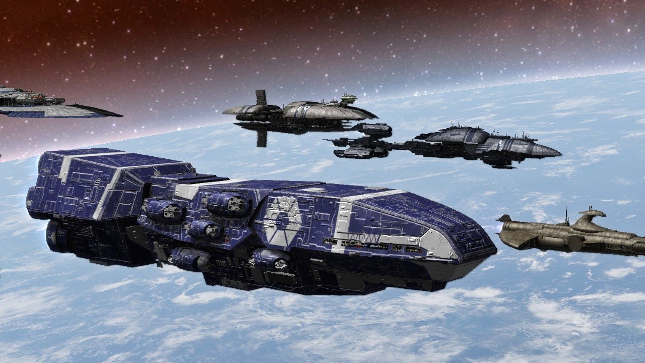 Early Empire vs Separatist Holdouts - Star Wars: Empire At War Remake NPC Battle