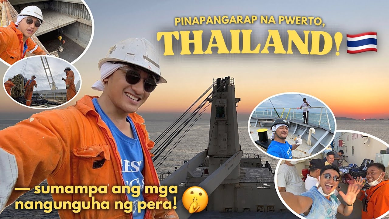 Life At Sea: LIGAYA SA THAILAND🤫🇹🇭 | Seaman Vlog