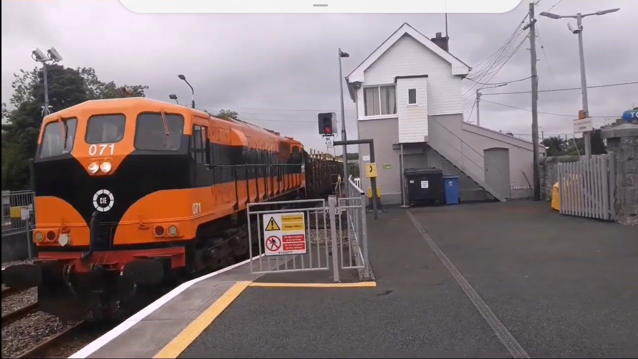 Irish Rail Freight Services at Castlerea Train Station (27/8/18),(13/2/19) and (25/2/19).