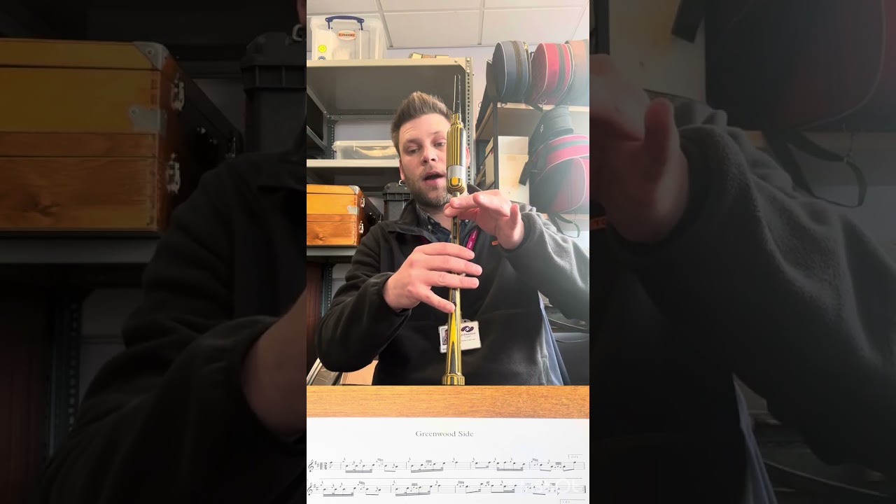 115 Greenwood Side - first part tutorial (Keith Bowes Bagpipe Lessons)