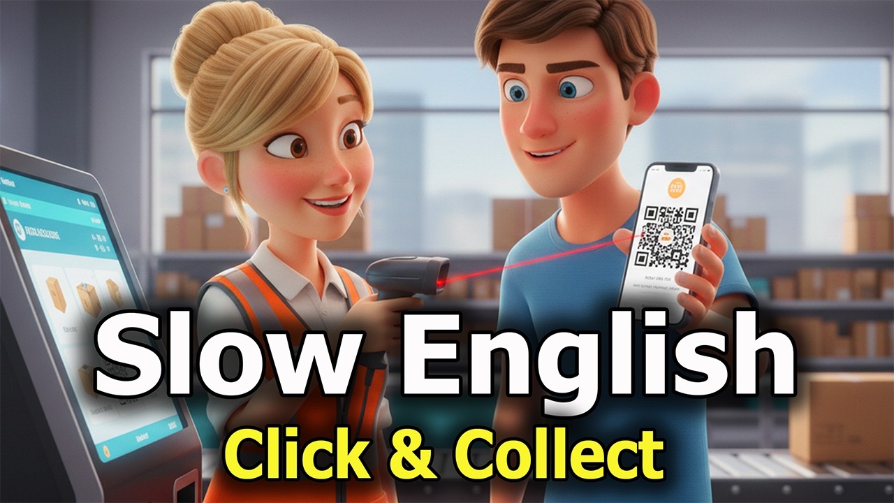 🔥 English Listening for Beginners: At the Click & Collect Point 🕒 Best Learn Fast & Easy 🚀📖 2026