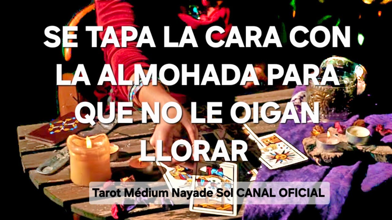 Se tapa la cara con la almohada para que no le oigan llorar por ti‼️🔮 @NAYADESOLMEDIUM