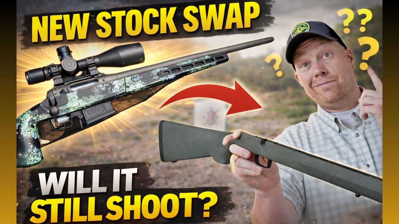 Swapped the Stock - Will It Still Shoot???