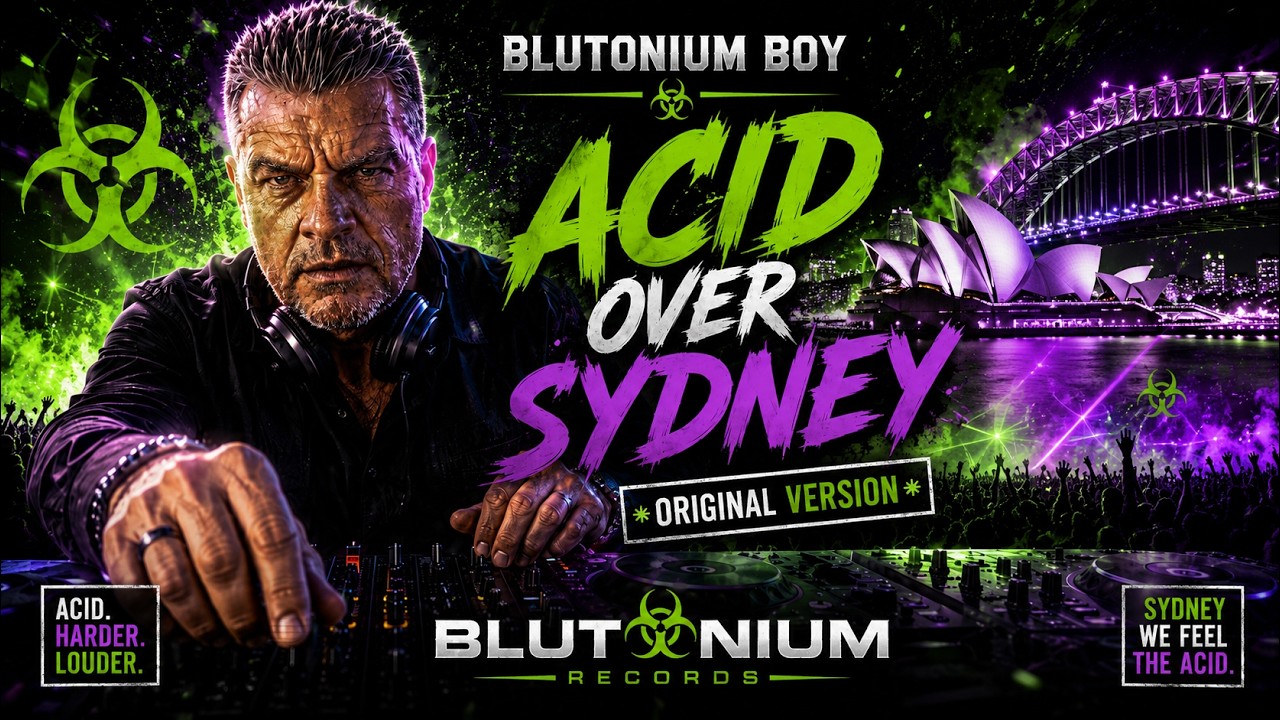 BLUTONIUM BOY - Acid Over Sydney (Official Video HD)