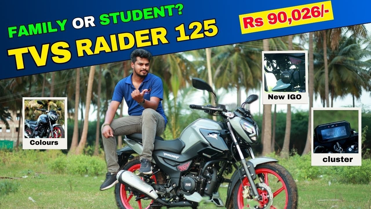 Best 125CC யா⁉️🤔 | TVS Raider 125 Tamil Review | Motographic