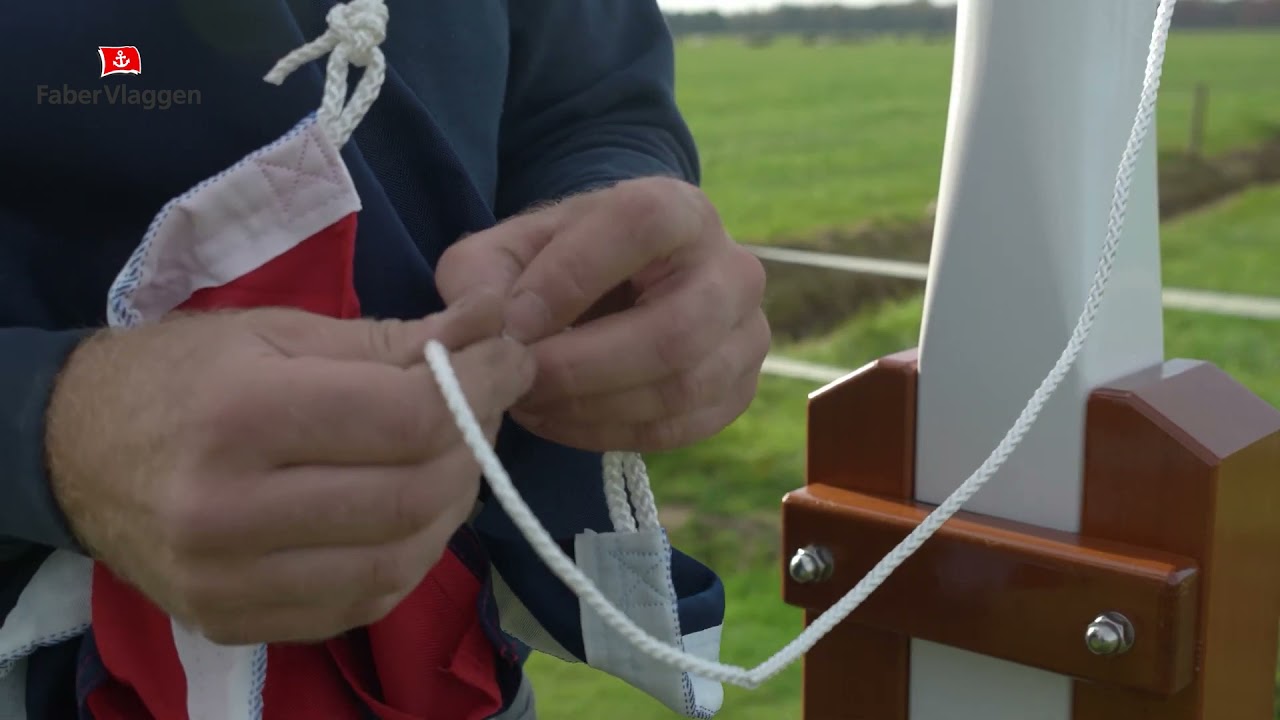 Montage instructie vlaggen: Hoe hijs ik de Nederlandse vlag?