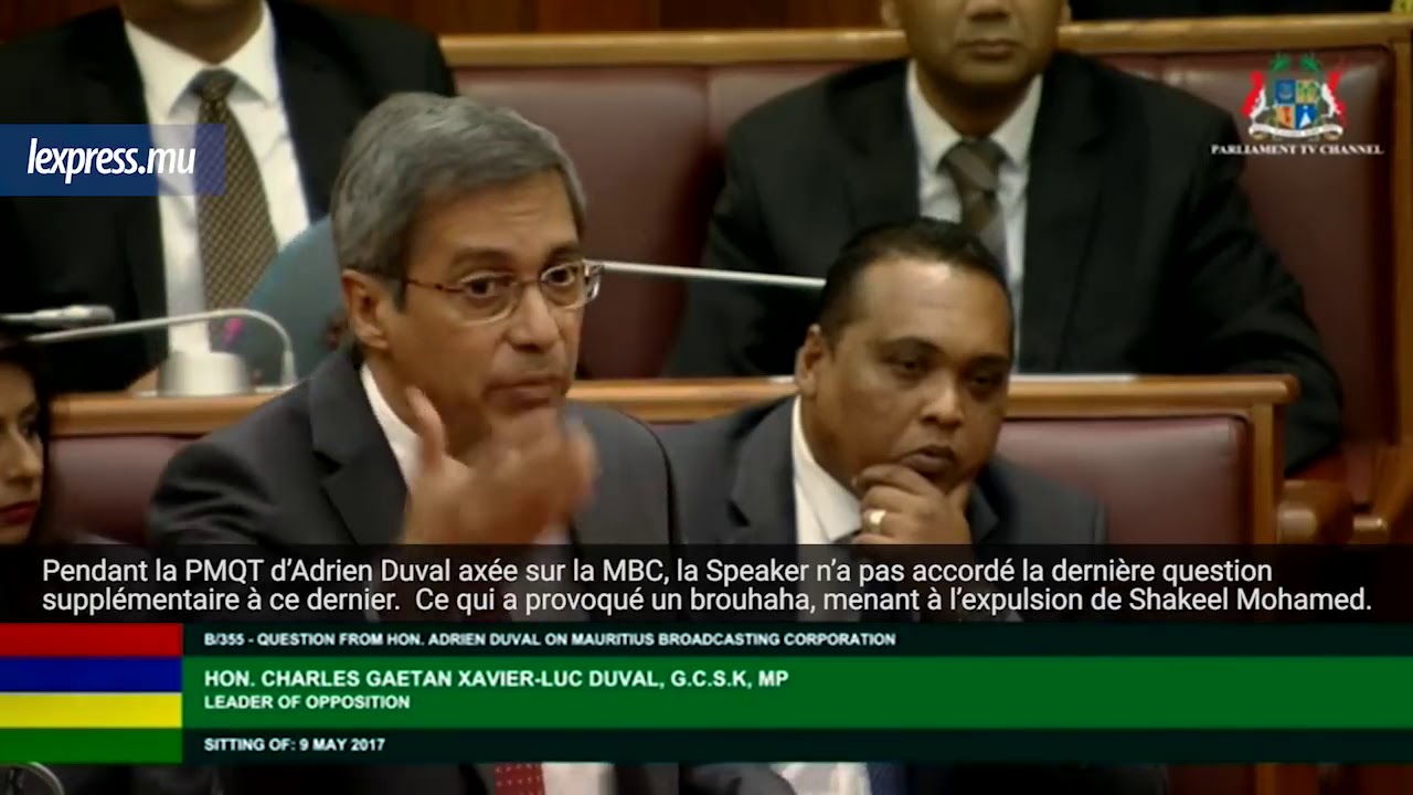 Shakeel Mohamed &agrave; Maya Hanoomanjee  &laquo;Do you need a break &raquo;
