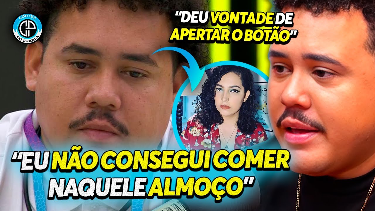 LUCAS BUDA REVELA DETALHES SOBRE SEU DESESPERO NO ALMO&Ccedil;O DO ANJO