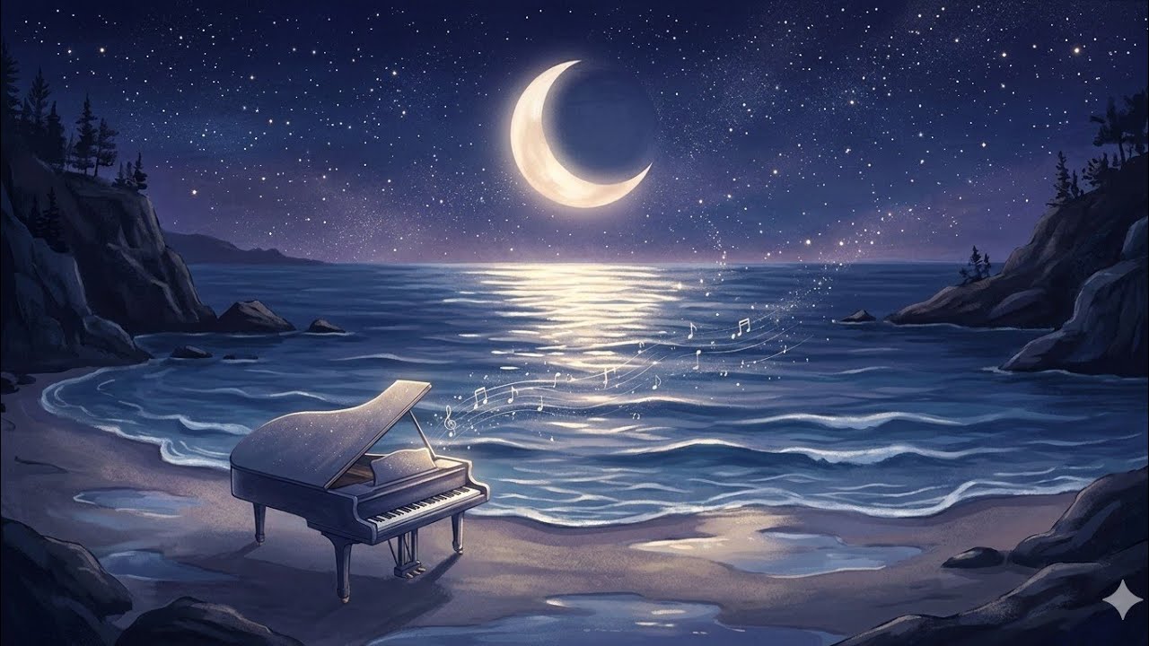 드뷔시의 달빛 아래서 깊은 숙면을... 🌙고요한 밤의 자장가 1시간 연속재생 (Debussy Lullaby)