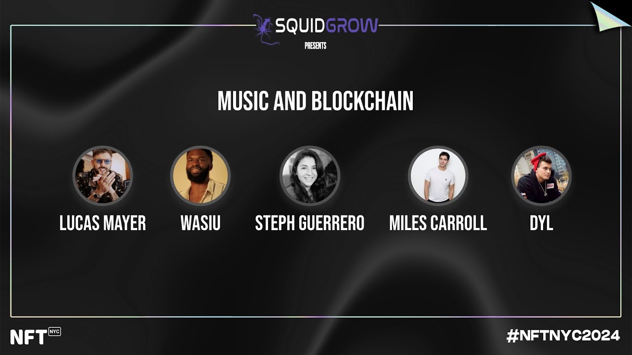 Music and Blockchain - Panel at NFT.NYC 2024