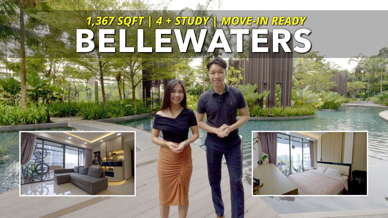Sengkang Bellewaters 4 Bedder + Study For Sale - Singapore Condo Property |  Yvonne & Roy