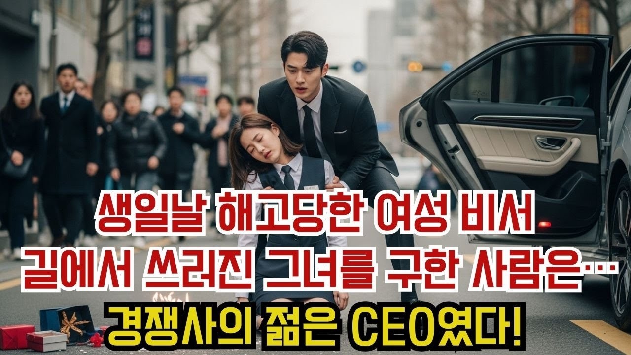 생일날 해고당한 여성 비서길에서 쓰러진 그녀를 구한 사람은…경쟁사의 젊은 CEO였다!
