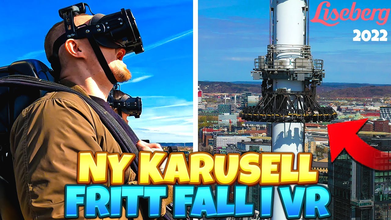 VI ÅKER LISEBERGS NYA ÅKATTRAKTION - ATMOSFEAR VR
