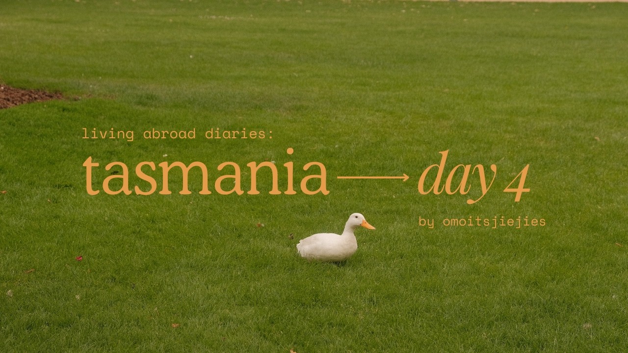 living abroad diaries | tasmania vlog day 4 - wacky MONA and honey cakes in Richmond