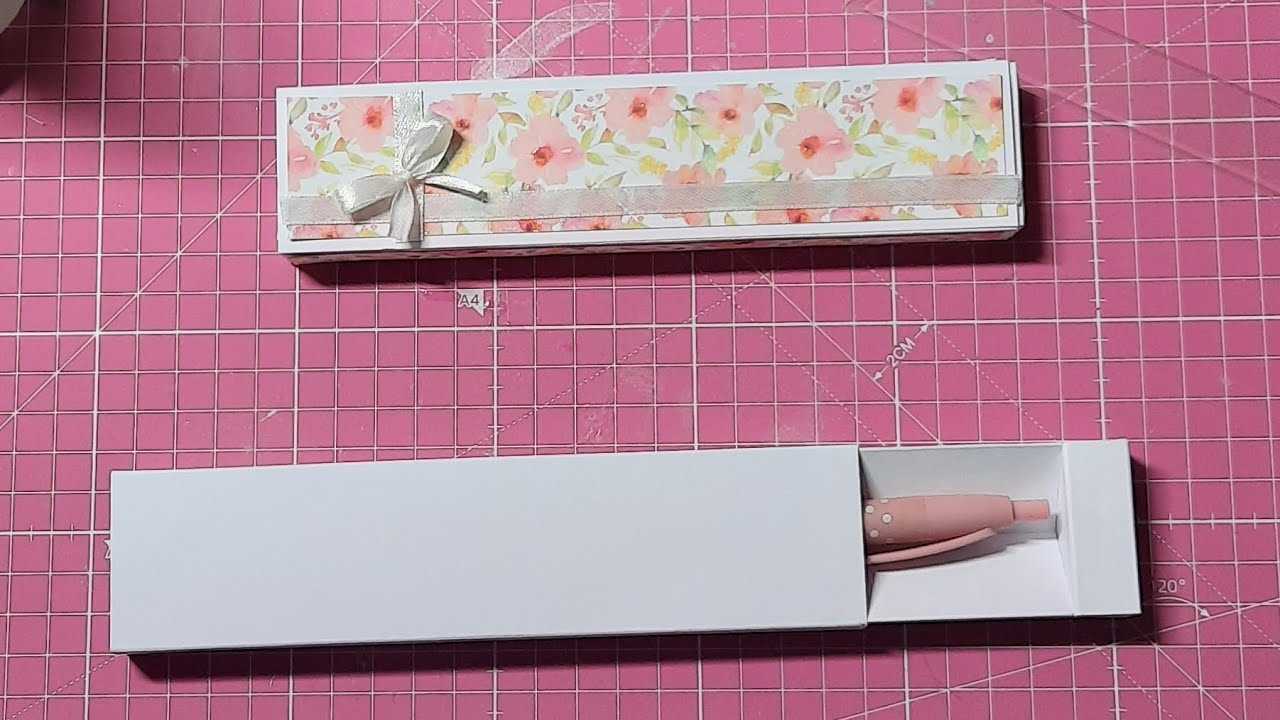 Tuto Boîte stylo facile
