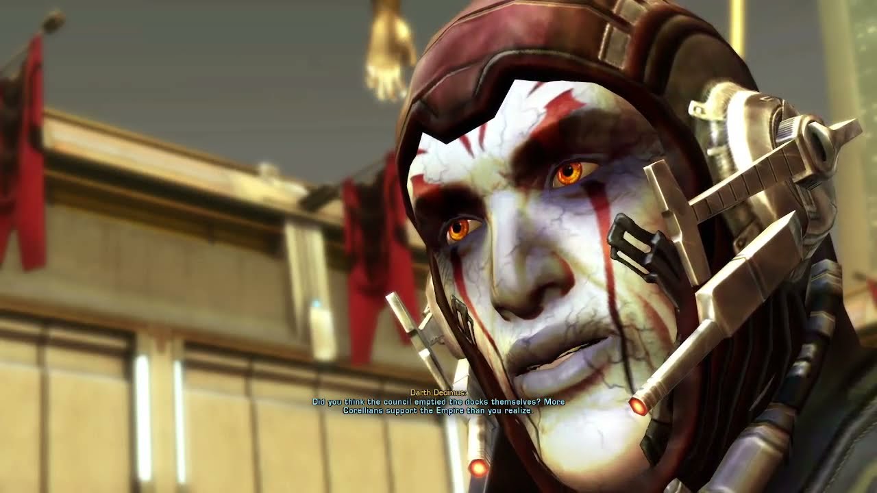 SWTOR Trooper kills Darth Decimus, saves Corellia