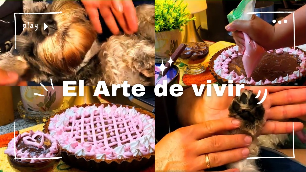 Día acogedor con Paquita 🐾 | Spa en casa + Pastel de Chocolate 🍫