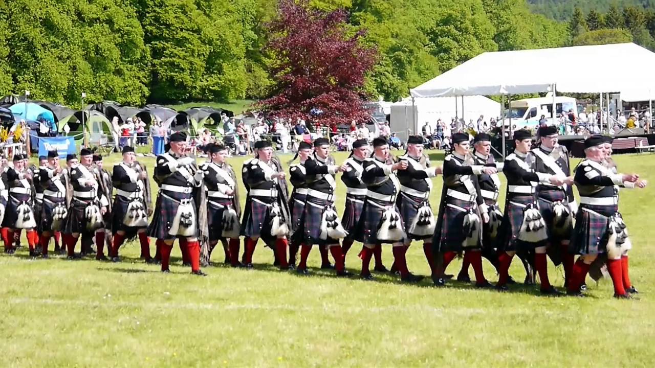 The 2016 Atholl Gathering and Highland Games at Blair Castle, Scotland